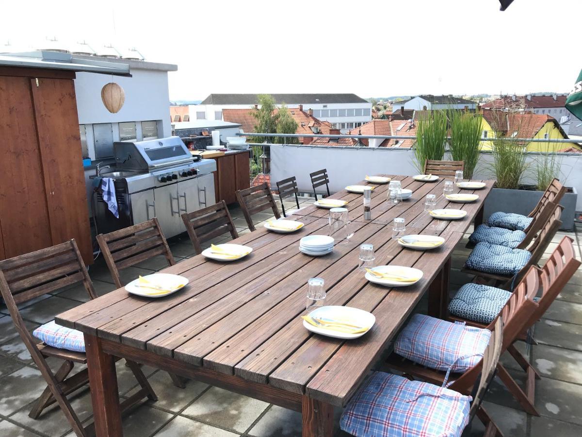 Penthouse Wohnung Am Radweg Mit Dachterasse Waidhofen an der Thaya Exteriér fotografie