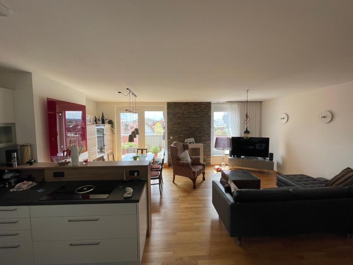 Penthouse Wohnung Am Radweg Mit Dachterasse Waidhofen an der Thaya Exteriér fotografie